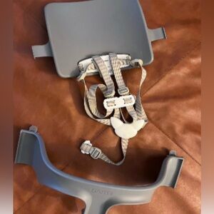 Stokke Tripp Trapp High Chair Baby set & Extended Gliders